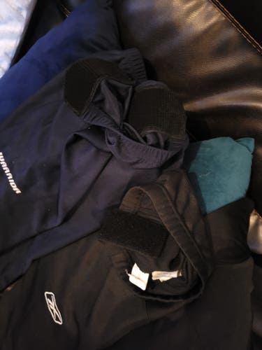 Pair of Used Socks 24" - Black and Navy