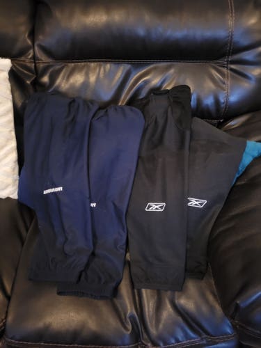 Pair of Used Socks 24" - Black and Navy
