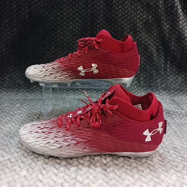 Under Armour UA Spotlight 4 MC Men Football Cleats Silver 