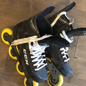 CCM Super Tacks 9350 Inline Skates Regular Width Size 8 (Used)