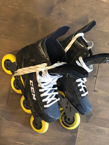 CCM Super Tacks 9350 Inline Skates Regular Width Size 8 (Used)