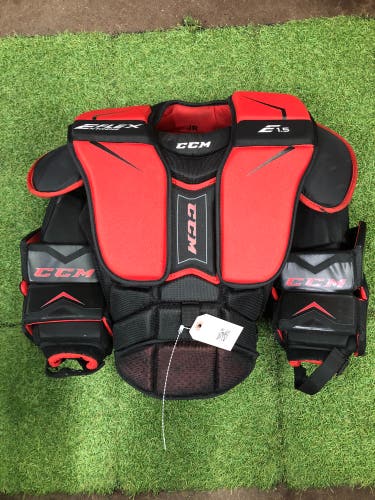 Junior Small / Medium CCM Extreme Flex E1.5 Goalie Chest Protector (Used)