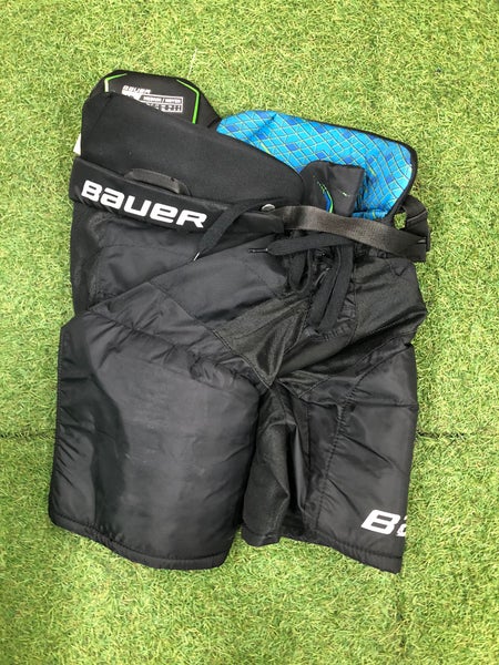 Black Junior Medium Bauer Bauer x Hockey Pants (Used)