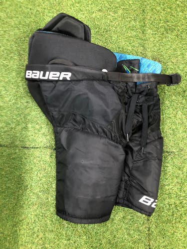 Black Junior Medium Bauer Bauer x Hockey Pants (Used)