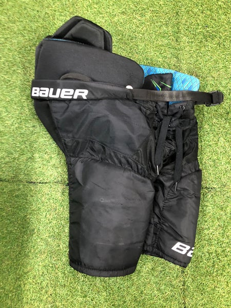 Black Junior Medium Bauer Bauer x Hockey Pants (Used)