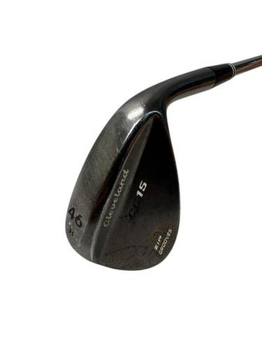 Used Cleveland CG15 Mens RH 46 Degree Wedge - Wedge Flex Steel Shaft 11835-S000198371