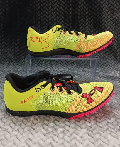 Under Armour UA Kick Distance 4 Track Spikes Mens Size 8.5 Women’s Size 10