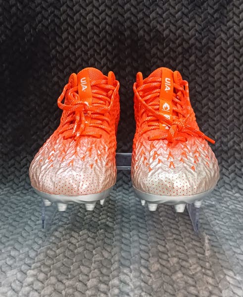 Under Armour Spotlight 4 MC Football Cleats 3027977-800 Orange