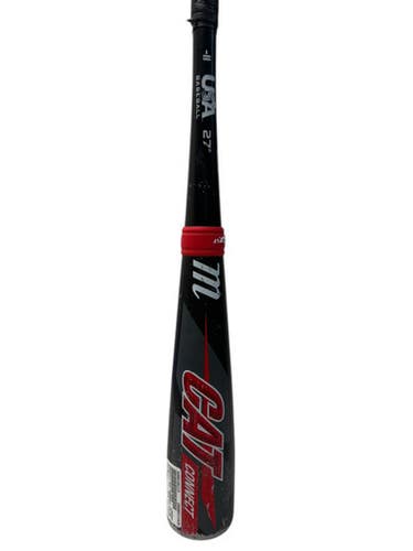 Used Marucci CAT CONNECT BB/SB USA 2 5/8 Bat 27" 11835-S000198114