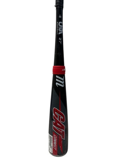 Used Marucci CAT CONNECT BB/SB USA 2 5/8 Bat 27" 11835-S000198114