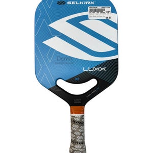 Used Selkirk LUXX CONTROL AIR S2 Pickleball Racquet Black And Royal Blue 11835-S000198356