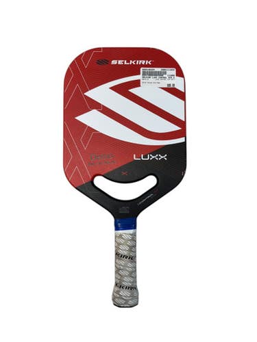 Used Selkirk LUXX CONTROL AIR EPIC Pickleball Racquet Black And Red 11835-S000198354