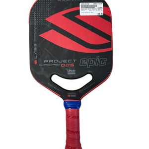 Used Selkirk EPIC PROJECT 005 Pickleball Racquet Black And Red 11835-S000198359