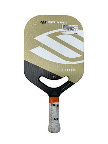 Used Selkirk LUXX CONTROL AIR S2 Pickleball Racquet Black And Gold 11835-S000198357