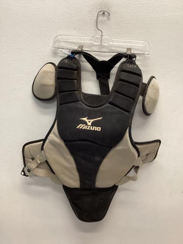 Used Mizuno SAMURAI Catchers Helmet w/Mask Black SM 11443-S000196654