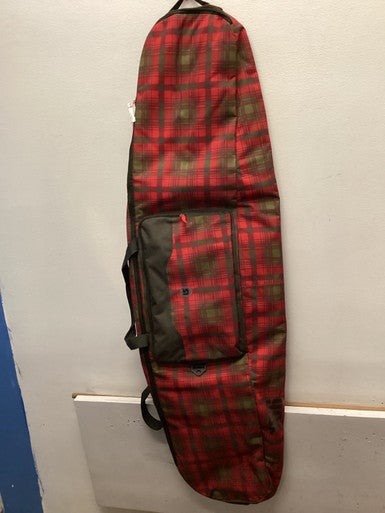 Used Burton 156 Travel Snowboard Bag Red 11443-S000197729