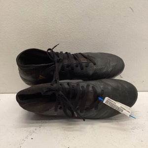 Used Adidas PREDATOR Soccer Cleats Black Senior 7.5 11443-S000197731