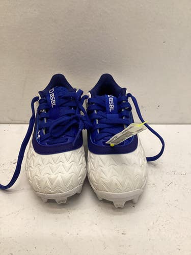 Used Under Armour BSBL BB/SB Cleats White Youth 10.0 11443-S000197732