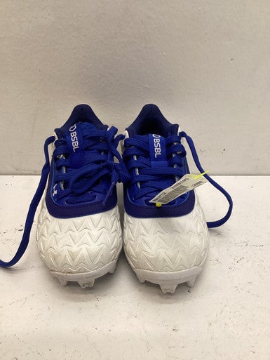 Used Under Armour BSBL BB/SB Cleats White Youth 10.0 11443-S000197732