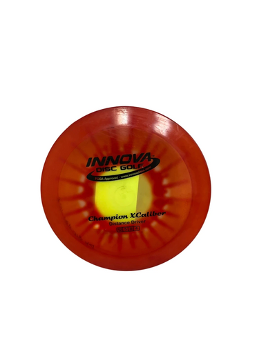 Used Innova CHAMPION XCALIBER Disc Golf Driver Red 170g 11692-S000139578
