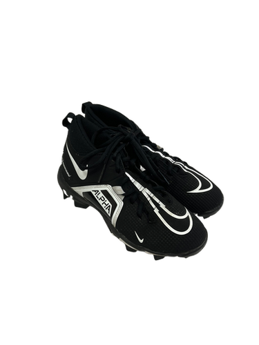 Used Nike ALPHA MENACE SHARK Jr FB Cleats Black Junior 04 11692-S000139335