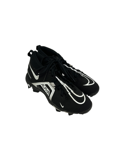 Used Nike ALPHA MENACE SHARK Jr FB Cleats Black Junior 04 11692-S000139335