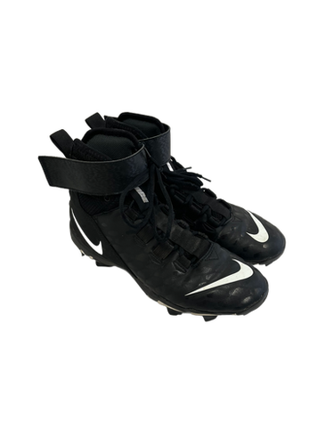 Used Nike FORCE SAVAGE SHARK Adult FB Cleats Black Senior 8.5 11692-S000139385