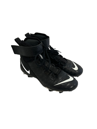 Used Nike FORCE SAVAGE SHARK Adult FB Cleats Black Senior 8.5 11692-S000139385
