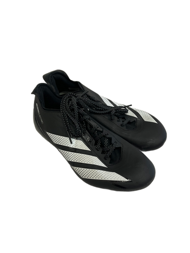 Used Adidas ADIZERO ELECTRIC II Adult FB Cleats Black Senior 10.5 11692-S000139397