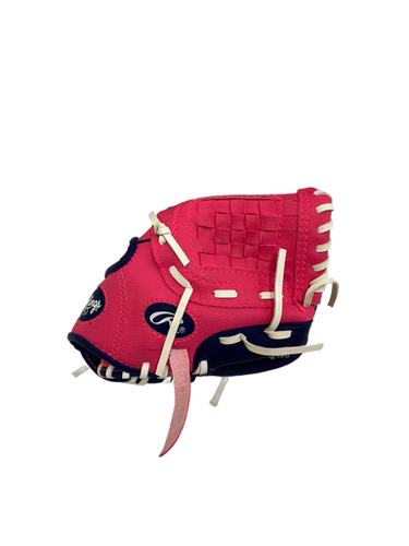 Used Rawlings PL91PP BB/SB Glove T-ball Pink 9" 11692-S000139408