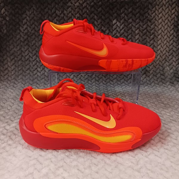Nike IsoFly GS Youth Team Orange Basketball Shoes FN4384-800 Size 6.5Y