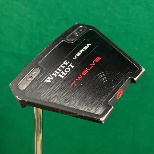 LH Odyssey White Hot Versa TWELVE 35" Double-Bend Putter w/Stroke Lab 70 Red