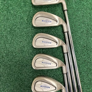 Callaway X-14 Partial Iron Set 3-4-5-6-9 Irons Men's Right Hand Uniflex Steel