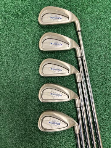Callaway X-14 Partial Iron Set 3-4-5-6-9 Irons Men's Right Hand Uniflex Steel