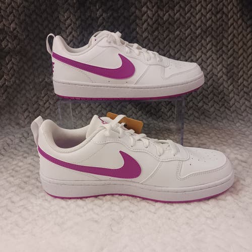 Nike Court Borough Low Recraft GS White Fuchsia sneakers Kids DV5456-121 Size 7Y
