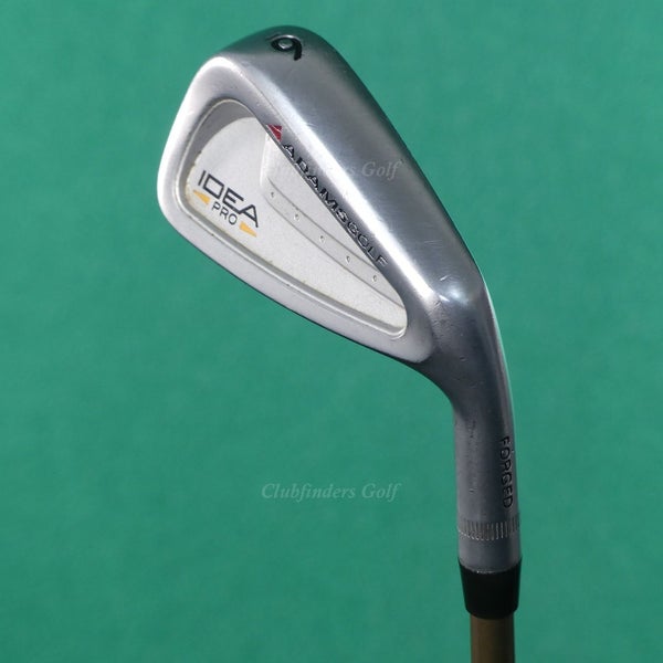 Adams Idea Pro Forged Single 6 Iron Graphite Design GAT 95 Graphite Regular
