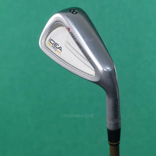 Adams Idea Pro Forged Single 8 Iron Graphite Design GAT 95 Graphite Regular