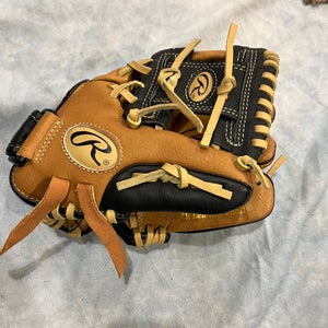 Brown Rawlings Sure Catch RH Baseball Glove 10" (Used)