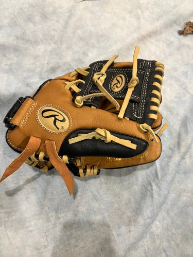 Brown Rawlings Sure Catch RH Baseball Glove 10" (Used)