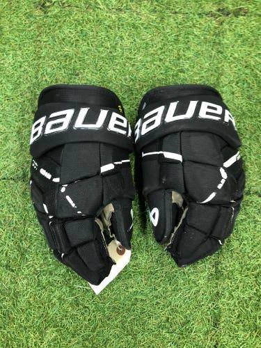 Black Senior Bauer Supreme M5 Pro Gloves 13" (Used)