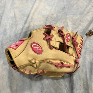Brown Rawlings Gold Glove Elite RH Infield Baseball Glove 11.5" (Used)