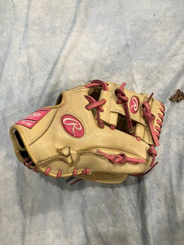 Brown Rawlings Gold Glove Elite RH Infield Baseball Glove 11.5" (Used)