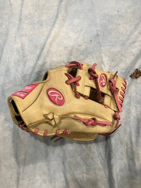 Brown Rawlings Gold Glove Elite RH Infield Baseball Glove 11.5" (Used)