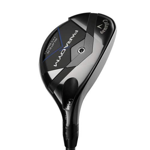CALLAWAY 2023 PARADYM SUPER 4 HYBRID GRAPHITE STIFF STANDARD UST MAMIYA RECOIL DART HB 75 IP BLUE G