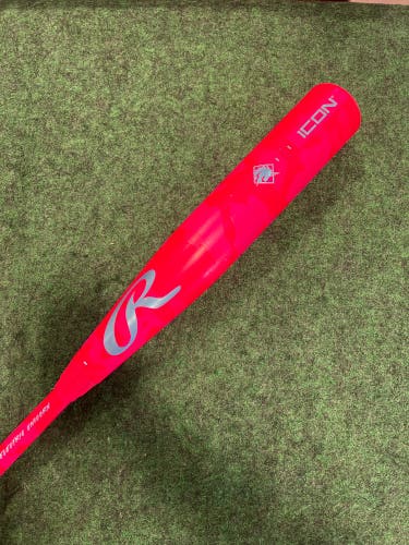 2025 Rawlings Icon Electric Unicorn Composite Bat USSSA Certified (-10) Composite 21 oz 31" (Used)
