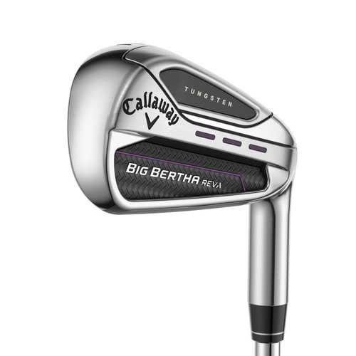 LEFT HANDED CALLAWAY 2023 BB REVA 7 IRON GRAPHITE WOMENS STANDARD CALLAWAY 2023 RCH 45I GRAPHITE