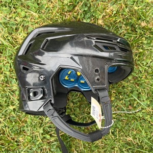 Black Medium Bauer Re-Akt 150 Helmet Pro Stock (Used)