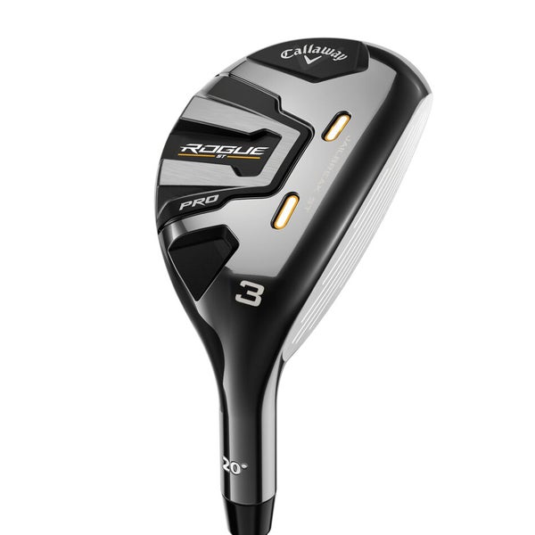 LEFT HANDED CALLAWAY ROGUE ST PRO 3 HYBRID GRAPHITE STIFF STANDARD MITSUBISHI TENSEI AV WHITE 85 GR
