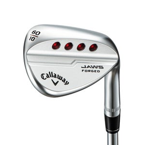 LEFT HANDED CALLAWAY JAWS FORGED CHROME SAND WEDGE 56°-12° (BOUNCE) STEEL WEDGE FLEX STANDARD TRUE