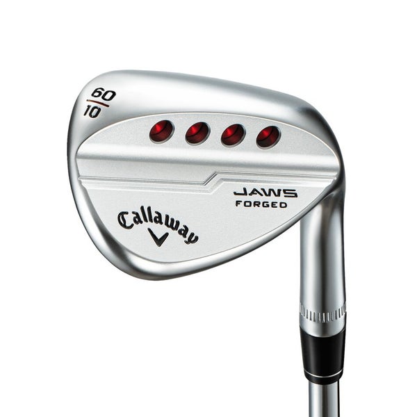 LEFT HANDED CALLAWAY JAWS FORGED CHROME SAND WEDGE 56°-12° (BOUNCE) STEEL WEDGE FLEX STANDARD TRUE